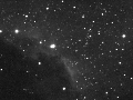 portion of North American Nebula in luminance