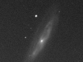 spiral galaxy Messier 98 in luminance (BGO)