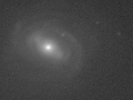 spiral galaxy Messier 58 in luminance (BGO)